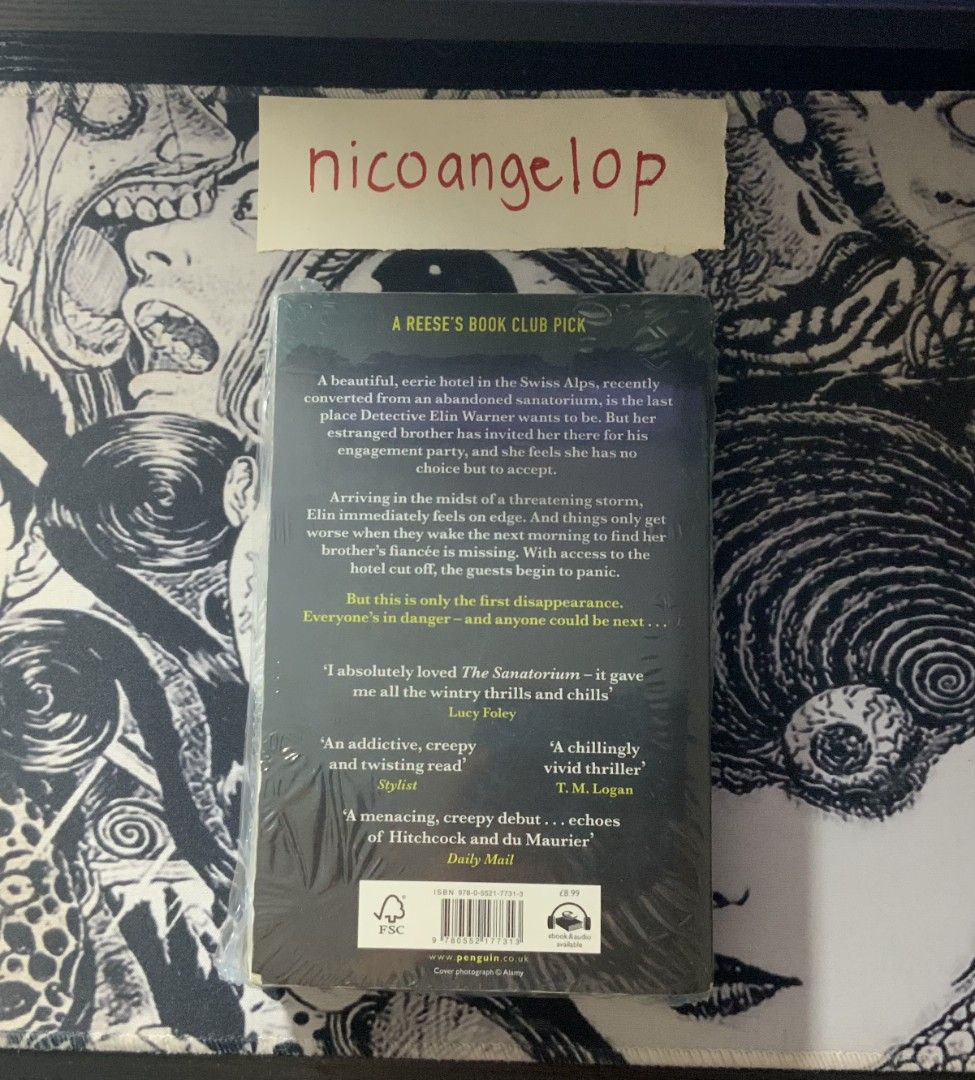 The Sanatorium by Sarah Pearse (Category: Storybooks) located in Tacloban City. Submitted by nicoangelop (Listing ID 1464217120, Image 2). Description: Decluttering.