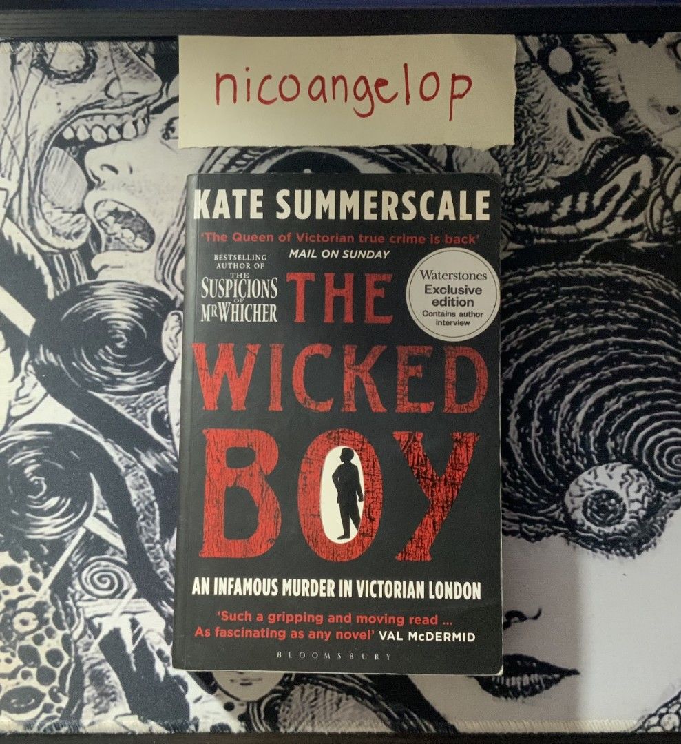 The Wicked Boy by Kate Summerscale (Category: Storybooks) located in Tacloban City. Submitted by nicoangelop (Listing ID 1464211105, Image 1). Description: Decluttering.