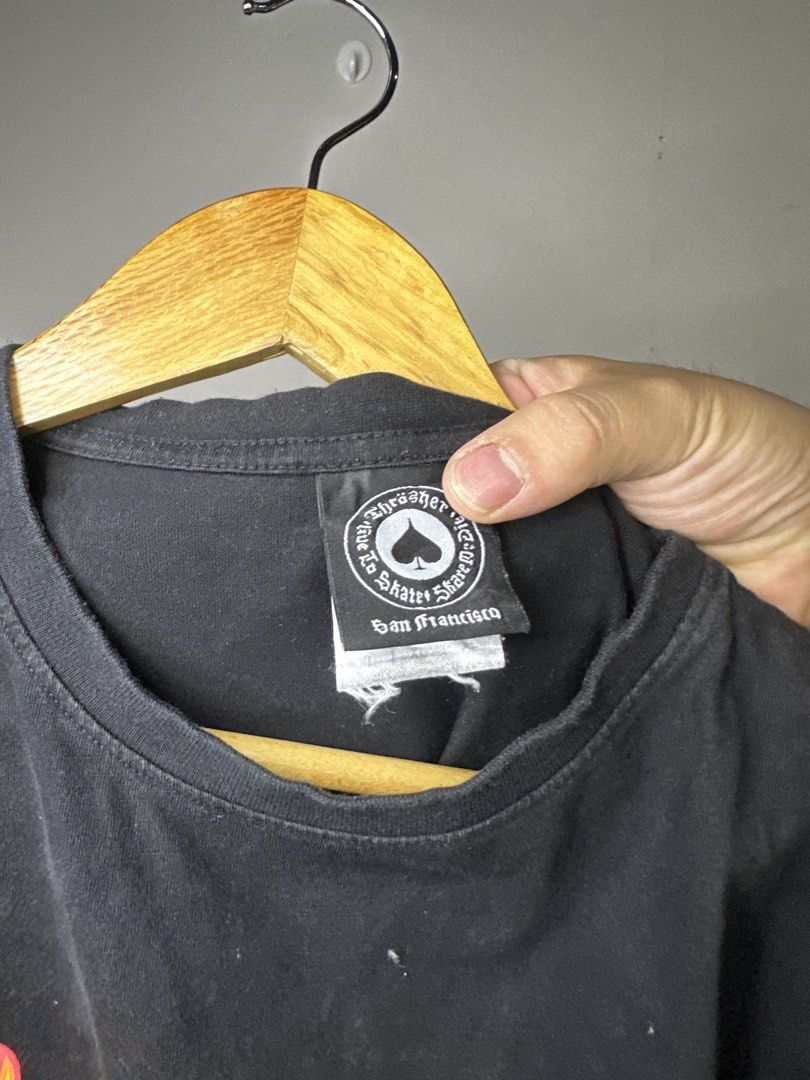 THRASHER FLAME TEE (Category: Tshirts & Polo Shirts ) located in Molave. Submitted by thriftmate13 (Listing ID 1464197447, Image 2). Description: .
