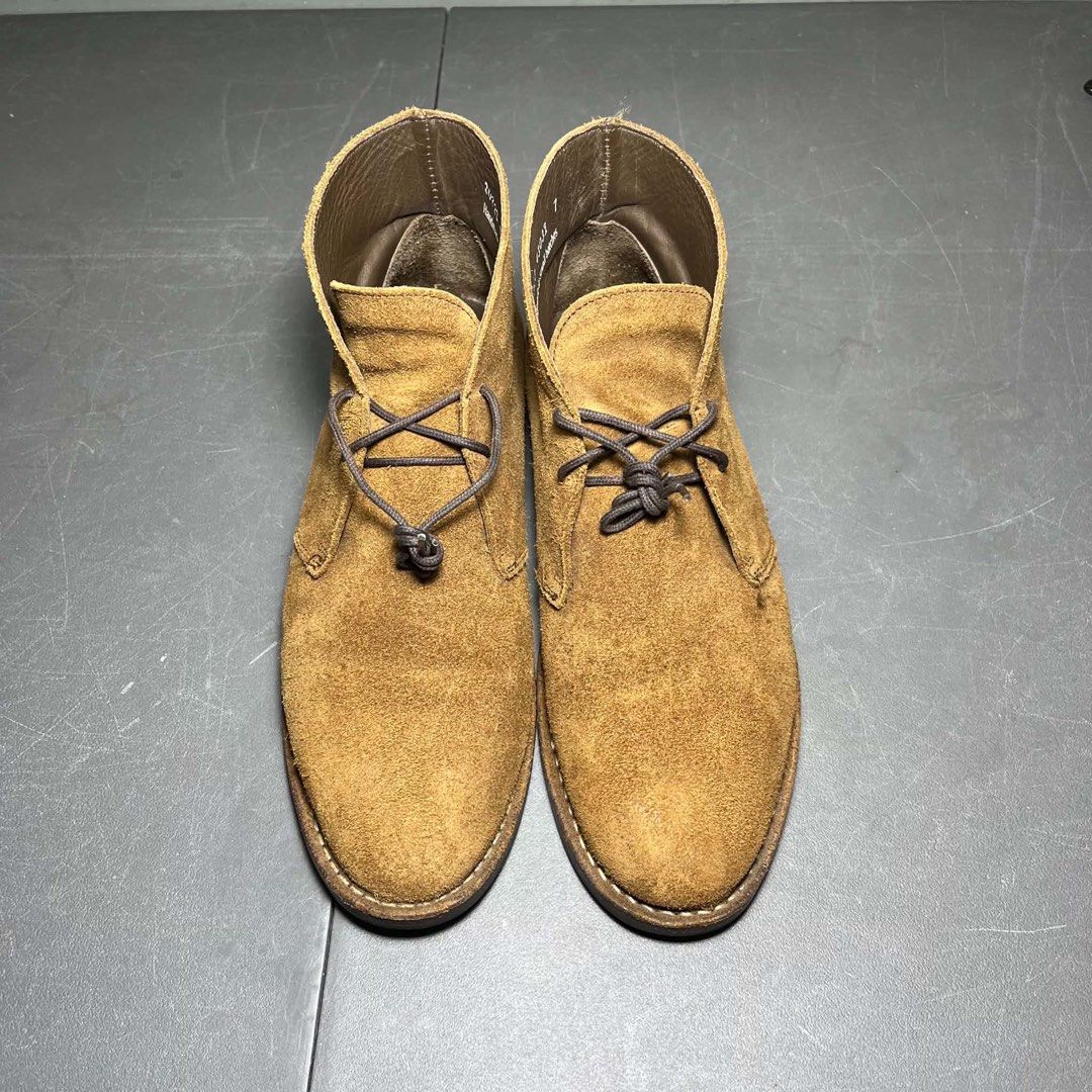 Thursday Boot Co. Suede Chukka Boots Tan (Category: Boots) located in Quezon City. Submitted by vanucci (Listing ID 1464274081, Image 2). Description: - Brand: Thursday Boot Co. - Style: Chukka Boots (Desert Boot Style) - Material: Tan Suede Upper - Closure: Lace-up - Sole: Durable rubber with good tread - Perfect for: Casual wear 5,000 each. 9,000 for both .