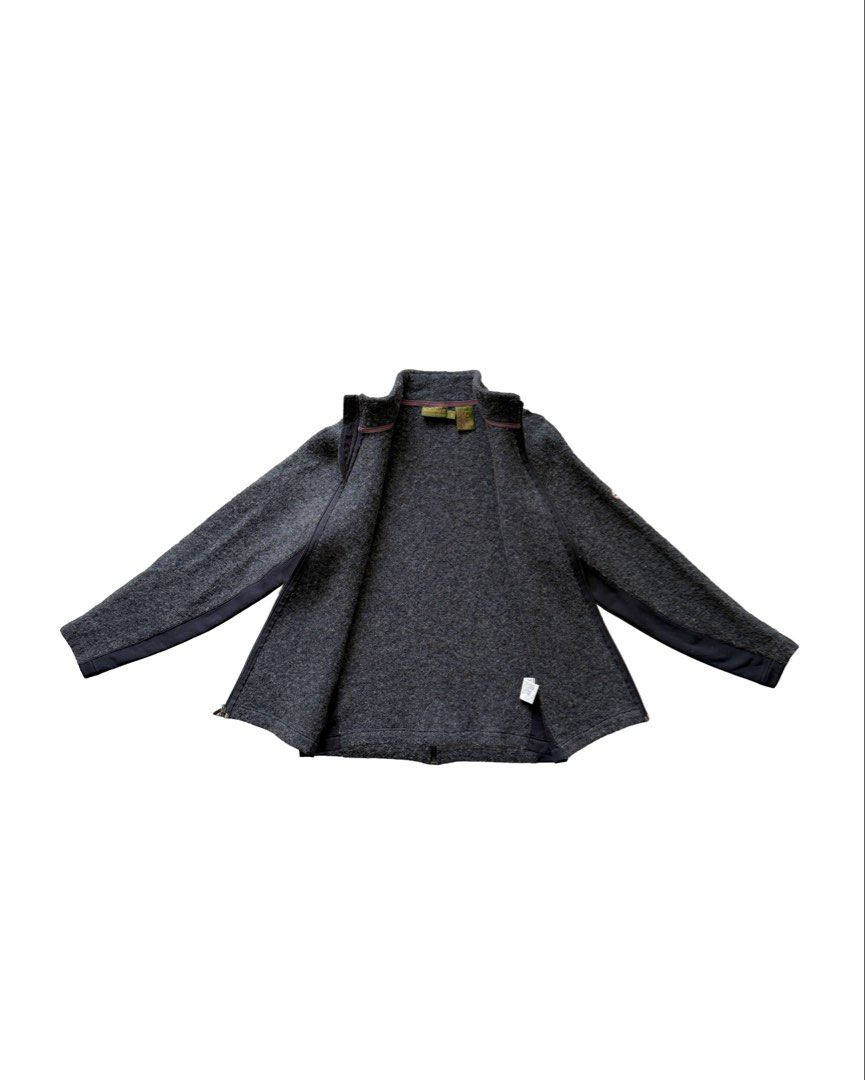 Timberland Weathergear Wool Jacket (Category: Coats, Jackets and Outerwear) located in Manila. Submitted by morf_sply (Listing ID 1464277957, Image 3). Description: Wool shell relaxed fit jacket for winter/wind. High neck and long sleeves. Zip up front M on tag. Shoulder Width 18.5 in Pit to Pit 20.5 in Length 26.5 in Sleeves 24 in.