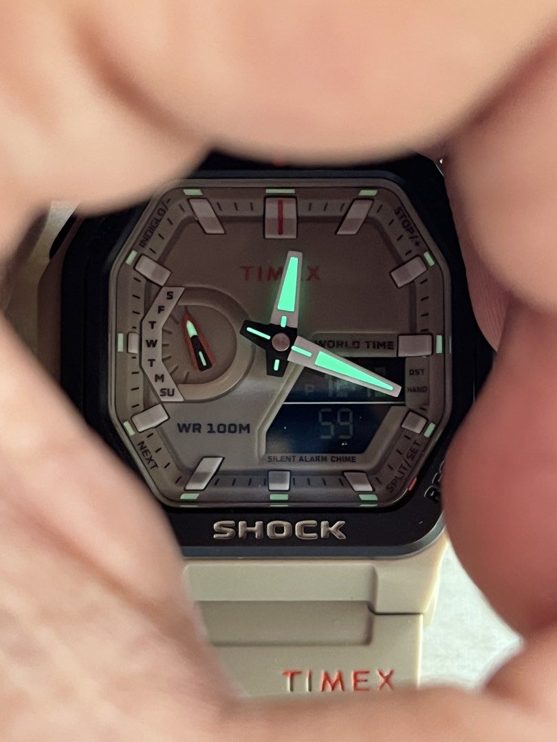 Timex Command Ecounter (Category: Watches) located in Taiping. Submitted by fahmisaid (Listing ID 1464312880, Image 3). Description: -Timex aka gshock tmj -Agak rare model ni susah jumpa dlm marketplace -Jam sekali dgn tag kotak tiada -Semua berfungsi dgn baik -Cond 9.5/10.