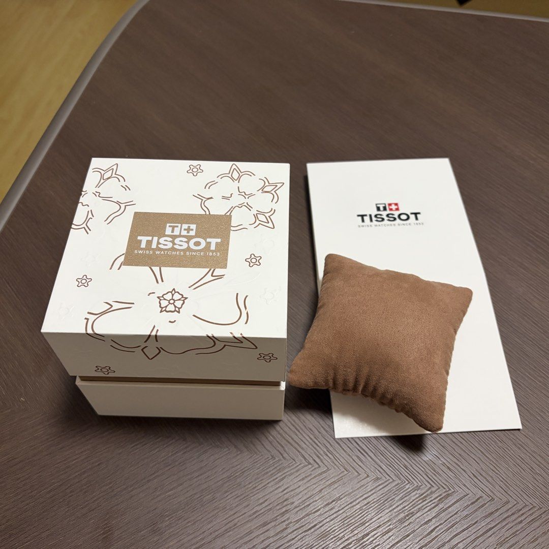 Tissot watch box (Category: Luxury Watches) located in Manila. Submitted by noah.kock1914 (Listing ID 1464308591, Image 3). Description: Brand new, unused genuine Tissot watch box. Details shown in pictures. Price is for 1 box only, shipping fee not included. Bulk orders preferred..
