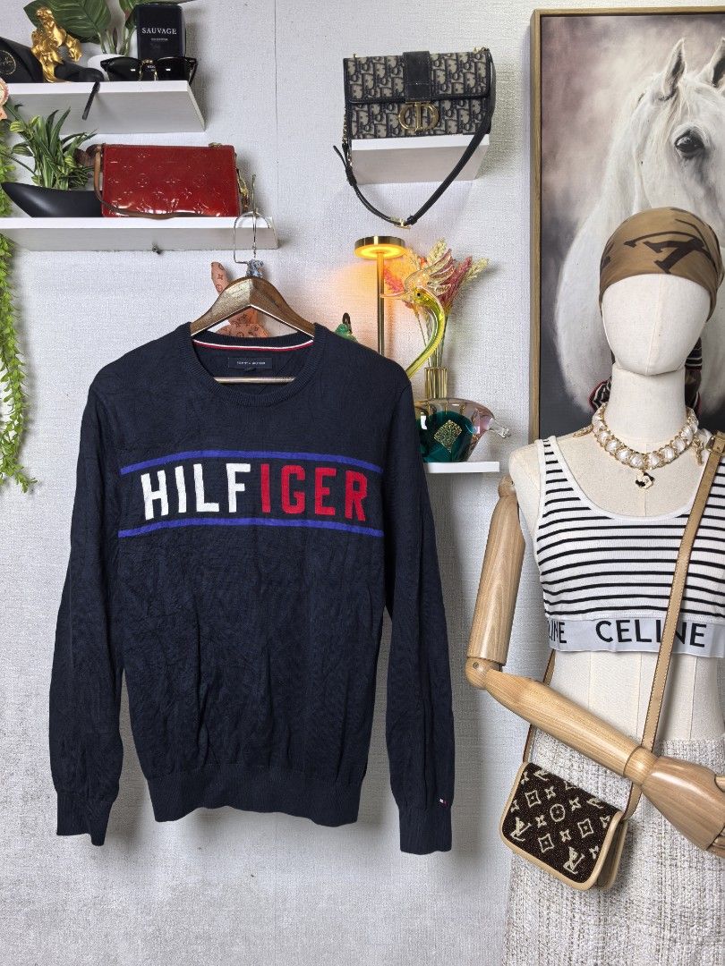 Tommy hilfiger nitted (Category: Luxury Apparel) located in Baguio. Submitted by ashzachary (Listing ID 1464275951, Image 1). Description: Tommy hilfiger nitted Condition :Excellent condition Color rate 10/10 Size : Medium Inches:W/L No issues No flaws Super ganda sa personal Pm. More details Good quality Plsss 📌No Bogus 📌No return MOP What you see is what you get PALAWAN, CEBUNA GCASH AND BDO Reminder😊 We're selling thrifted clothes so please