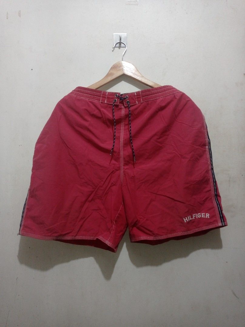 Tommy Hilfiger Premium Swim Trunks (Category: Swim Trunks & Board Shorts) located in Pasig City. Submitted by pureselectionapparel (Listing ID 1464178791, Image 3). Description: Tommy Hilfiger Premium Swim Trunks 🏷️ Size XL on tag Dimes: 40-44width, 17length Very Good Condition Color rate: 8.8/10 Issue: Minor stain and dirt (check last two photos) 350 plus ship Location Pasig City.