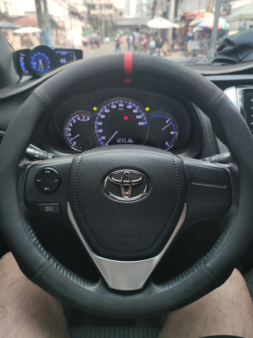 Toyota Vios 1.5 G (M) (Category: Used Cars) located in Manila. Submitted by xheisenberg (Listing ID 1464277823, Image 2). Description: S> Toyota Vios 1.5 G manual 73k odo orig Casa maintained with PMS records Orig ORCR under my name Top of the line in manual variant No issue Upgraded led light and fog light worth 30k New tires 2024 DOT 4 pcs Newly pms Naka x film tint Naka deep dish matting Rfs: upgrading to Electric Asking 450k nego for sure buy