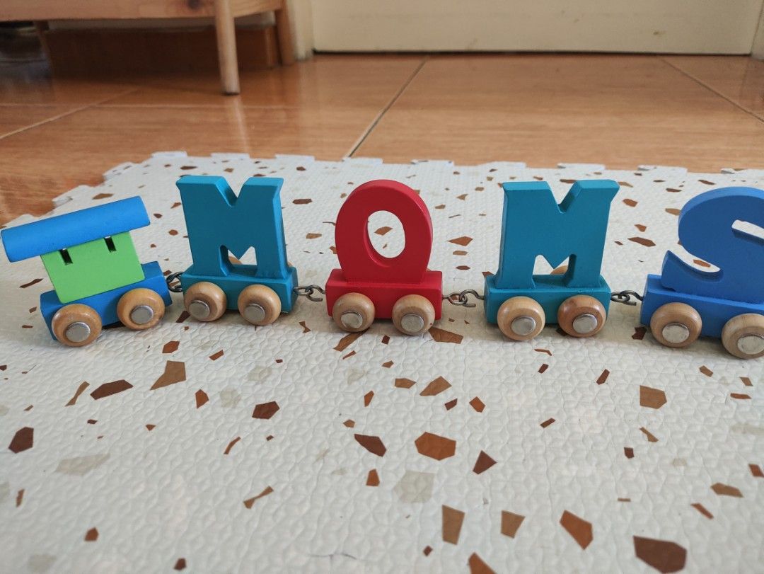 Train wooden toys (Category: Educational & Learning Toys) located in Taguig. Submitted by cleanupmomma (Listing ID 1464254412, Image 2). Description: Please take time to read ❤️ Wooden train toy from UK wyiwyg.