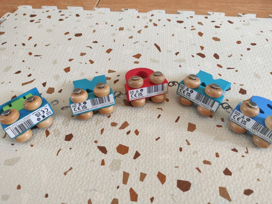 Train wooden toys (Category: Educational & Learning Toys) located in Taguig. Submitted by cleanupmomma (Listing ID 1464254412, Image 3). Description: Please take time to read ❤️ Wooden train toy from UK wyiwyg.