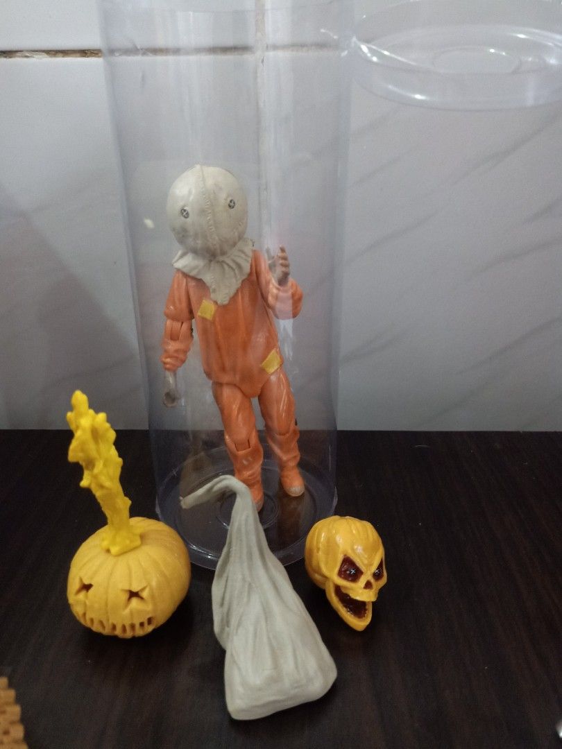 Trick r treat sam (Category: Figurines & Statues) located in Las Pinas. Submitted by quick_deals_great_finds2 (Listing ID 1464221026, Image 1). Description: 6 inches necca toys.