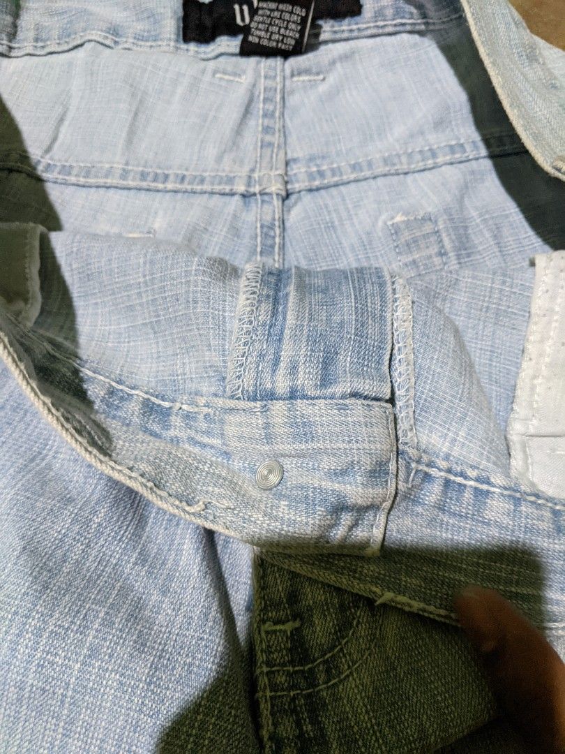 Ubug Southpole Vibes Jorts (Category: Jeans) located in Aliaga. Submitted by anselthrifts (Listing ID 1464250722, Image 3). Description: size 38 500+sf.