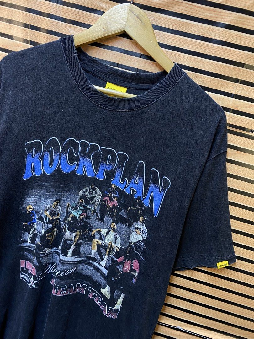 USA DREAM TEAM BY ROCK PLAN (Category: Tshirts & Polo Shirts ) located in Makati City. Submitted by drip.poww (Listing ID 1464194718, Image 2). Description: - Authentic - Color: Gray acid wash - Size: XL - Dimes: 24x28 - Authentic - Excellent condition - Need wash, fresh from bale - Material: 100% Cotton Please don’t expect too much—these are thrifted (ukay) items. 😊 !!STILL NEGOTIABLE!!.
