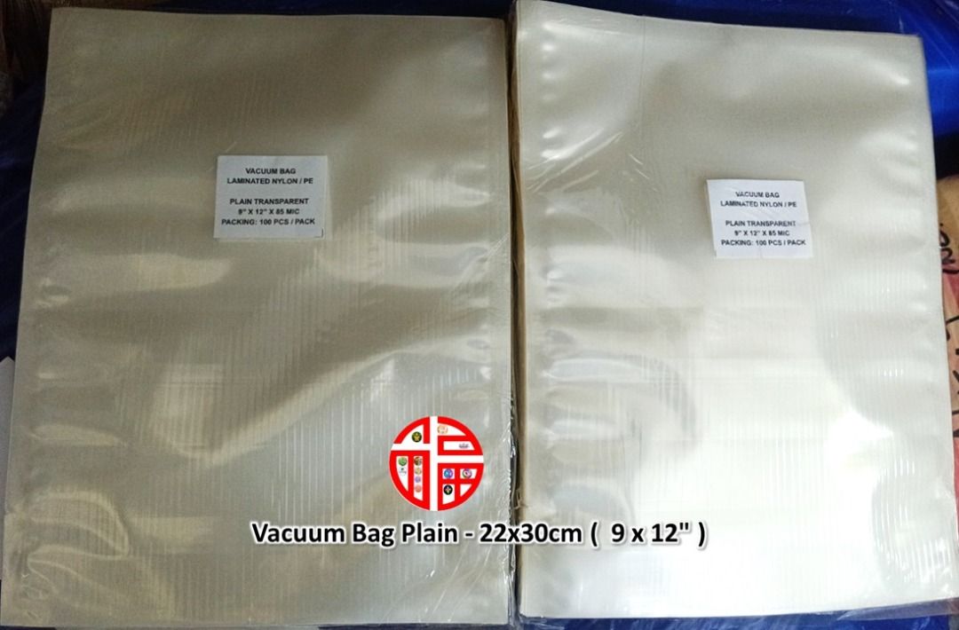Vacuum Bags / Vacuum Sealer Bags (Category: Food Organization & Storage) located in Manila. Submitted by golden888onlineshop (Listing ID 1464141663, Image 2). Description: Vacuum Bags / Vacuum Sealer Bags used for food preservation and packaging. These are commonly used with a vacuum sealing machine to remove air before sealing the bag. These vacuum bags are widely used in: Food businesses Meat shops Restaurants Grocery stores Online food sellers