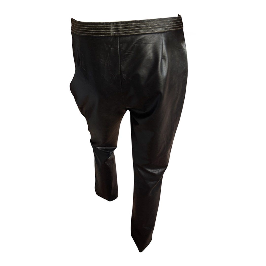 versace soft leather pants (Category: Jeans) located in Lingayen. Submitted by lux_thrift (Listing ID 1464245365, Image 2). Description: location pangasinan vintage soft leather pants (no side pockets) waistline approximately 29 inches.