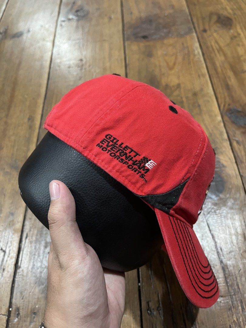 Vintage Chase Authentics Budweiser NASCAR Cap (Category: Caps & Hats) located in Baguio. Submitted by fishy___fish (Listing ID 1464262782, Image 2). Description: Vintage Chase Authentics Budweiser NASCAR Cap Velcro adjuster No issues.