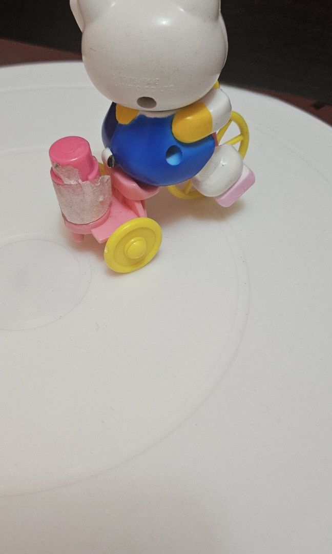 Vintage hello kitty toy figure (Category: Kids Toys) located in Umingan. Submitted by liezelsona48963 (Listing ID 1464304150, Image 2). Description: 1992 vintage hello kitty sanrio as is , what you see is what you get mop.gcash.