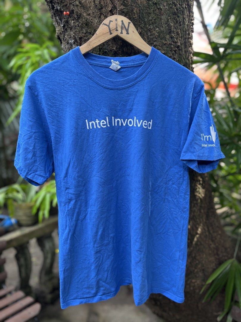 VINTAGE INTEL PROCESSOR TECH SHIRT (Category: Tshirts & Polo Shirts ) located in Legazpi City. Submitted by shop.grail.ph (Listing ID 1464179361, Image 1). Description: A VINTAGE INTEL PROCESSOR TECH SHIRT PROBABLY A PROMO TEE MEDIUM L28 W19.5 SAFE TO STRETCH .