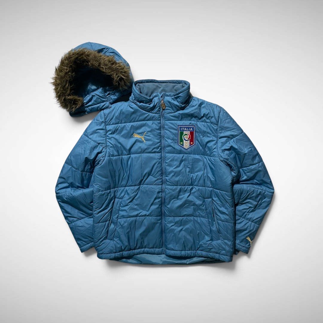 Vintage Puma Puffer (Category: Coats, Jackets and Outerwear) located in Quezon City. Submitted by mr.everythang (Listing ID 1464213091, Image 1). Description: Puma Sz Large 24x28 No Issue Excellent Condition (super swabe) .