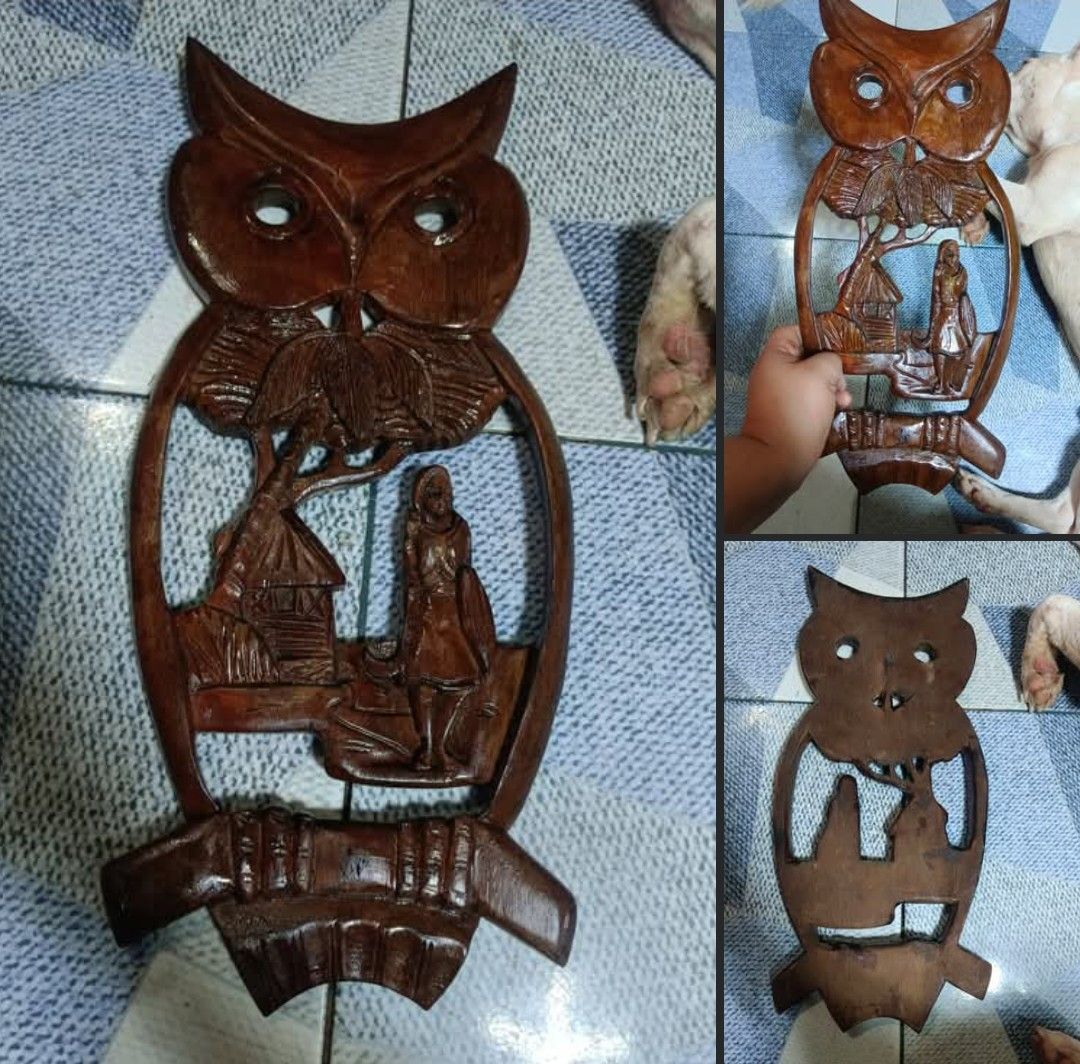 Vintage Wooden Display (Category: Wall Decor) located in Mandaluyong City. Submitted by theforgottentreasures (Listing ID 1464220225, Image 1). Description: 1500 pesos!!! 📌 Vintage Wooden Display 16 ½ inches tall made of wood what you see is what you get.
