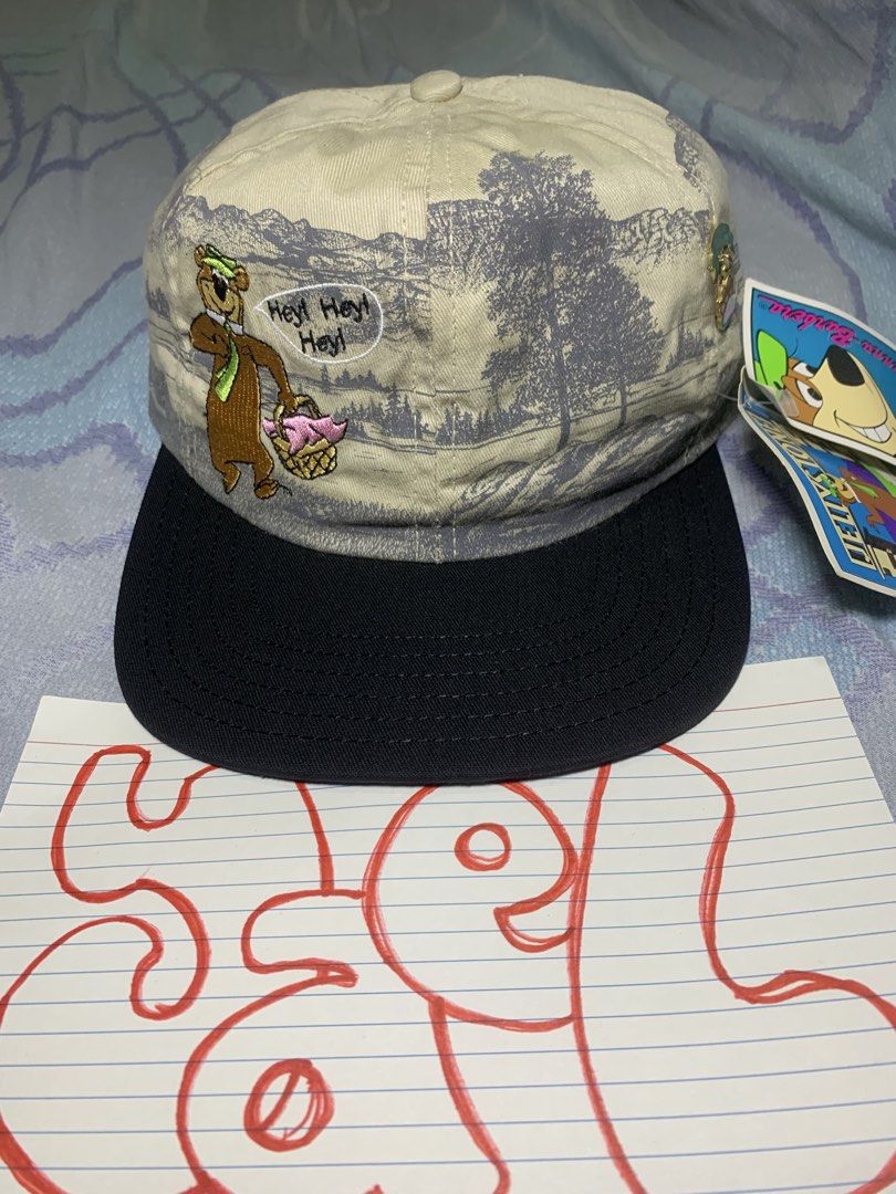 vintage yogi bear (Category: Caps & Hats) located in Manila. Submitted by papayaelmoto (Listing ID 1464163507, Image 1). Description: vintage yogi bear brandnew deadstock no issue add shipping sa malayo.