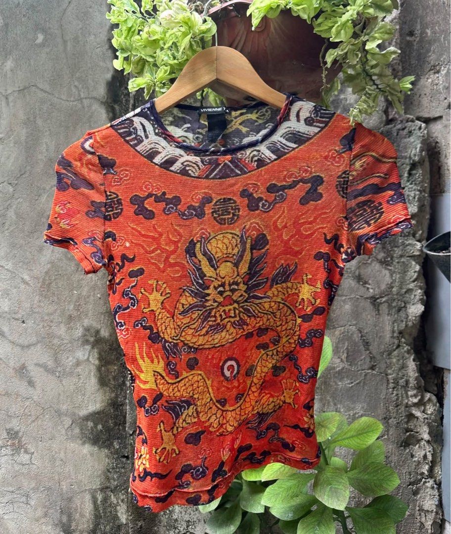 Vivienne Tam - Mesh - S/S’1998 - Dragon (Category: Others Tops) located in Cavite. Submitted by asianluxe (Listing ID 1464262274, Image 1). Description: excellent condition Very presentable No flaw or damage Authentic.