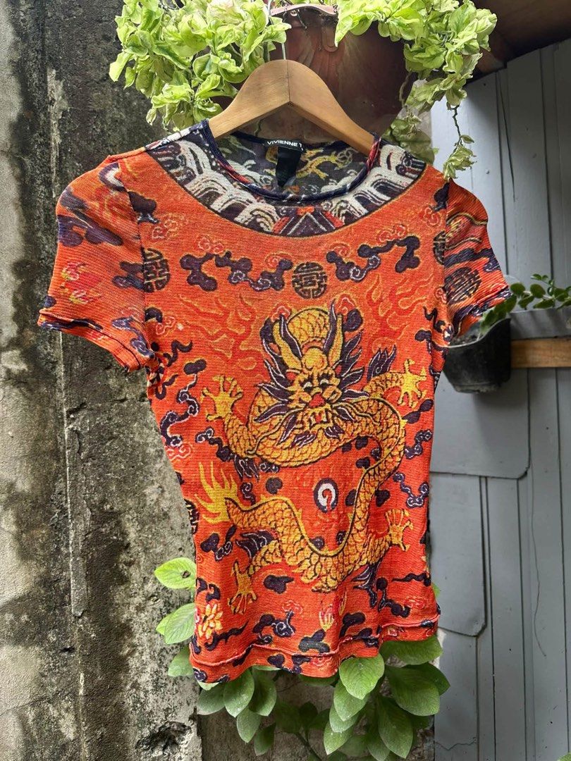 Vivienne Tam - Mesh - S/S’1998 - Dragon (Category: Others Tops) located in Cavite. Submitted by asianluxe (Listing ID 1464262274, Image 3). Description: excellent condition Very presentable No flaw or damage Authentic.