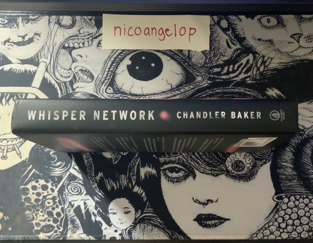 Whisper Network by Chandler Baker (Hard Bound) (Category: Storybooks) located in Tacloban City. Submitted by nicoangelop (Listing ID 1464214277, Image 3). Description: Decluttering.