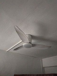 5-Blade Ceiling Fan with Light Fixture, Furniture & Home Living ...