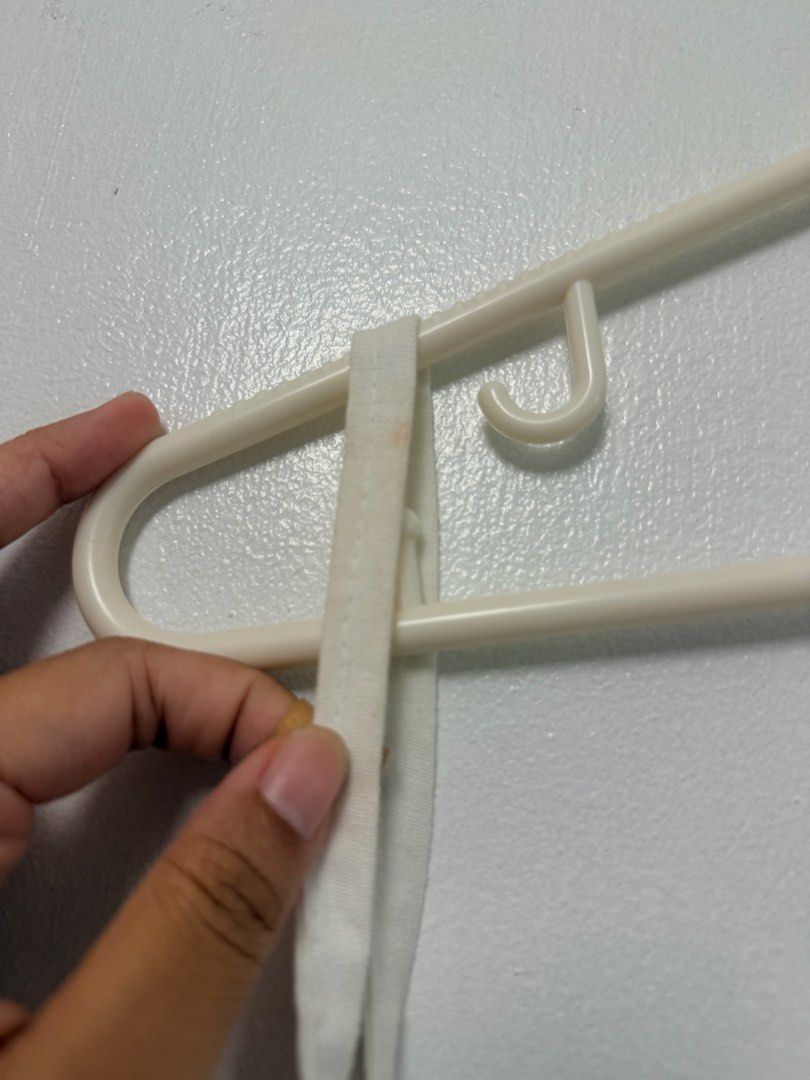 White Square Neck Spaghetti Strap Mini Dress (Category: Sleeveless) located in Mandaluyong City. Submitted by nftp24 (Listing ID 1464224246, Image 3). Description: - White top with thin straps - Square neckline - Cotton-like fabric - Minor marks on fabric (please check photos).
