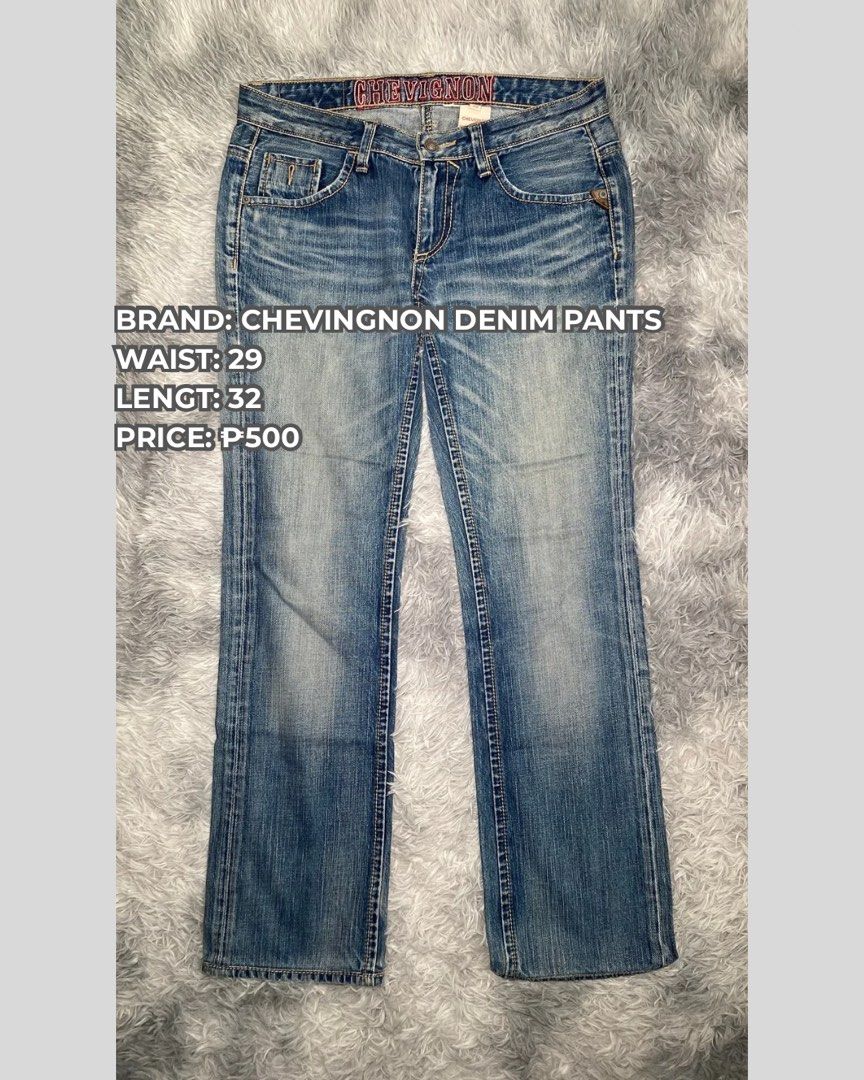 Womens denim pants (Category: Activewear) located in Manila. Submitted by mat_016 (Listing ID 1464163785, Image 3). Description: FOR SALE MIXED WOMENS DENIM PANTS size and price are indicate in pictures .