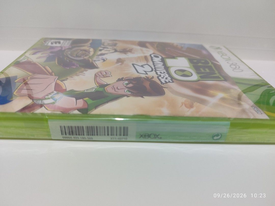 XBOX 360 - Ben 10 Omniverse 2 (NEW) "NTSC" (Category: Xbox) located in Mendez-Nunez. Submitted by sf2_gameshop (Listing ID 1380218943, Image 3). Description: PLEASE READ Works on an NTSC region units only. Untested on a PAL & NTSC region units. PAL - ? (Untested) NTSC/J - ? (Untested) NTSC - √ (Yes) CONDITION: A brand new and sealed item. GENRE: Beat'em up, Runner MODE: 1 player REGION: NTSC (US) VOICE: English TEXT: English Feel free to chat for