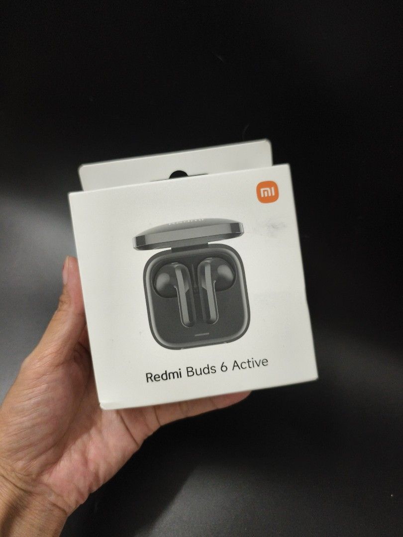 Xiaomi Redmi Buds 6 Active Wireless Earbuds (Category: Earphones) located in Angeles City. Submitted by measaliman02351 (Listing ID 1464248272, Image 2). Description: - Xiaomi Redmi Buds 6 Active - Wireless earbuds with charging case - Color: Black - Ideal for music and calls - Easy to pair and use - Perfect for on-the-go listening.