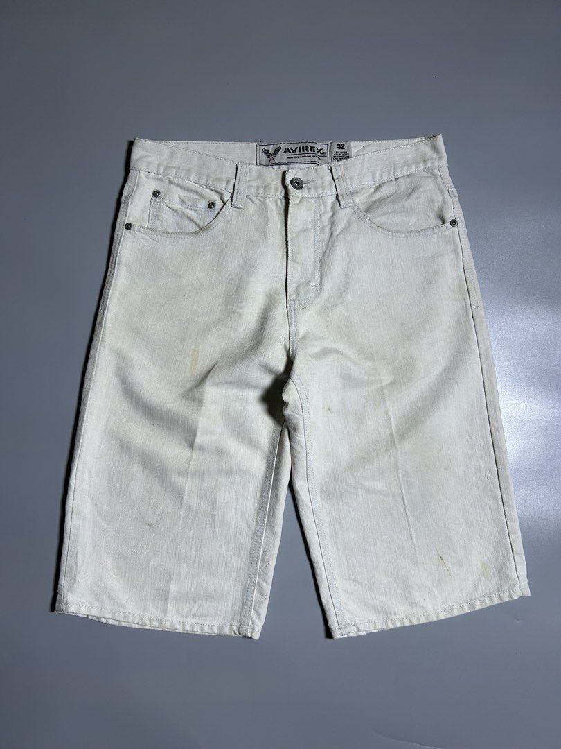 Y2k Avirex Long jorts (Category: Shorts) located in Bacolod City. Submitted by fyceee (Listing ID 1464243111, Image 3). Description: Size 32 Length 24 Hem 10 Issue see picture.