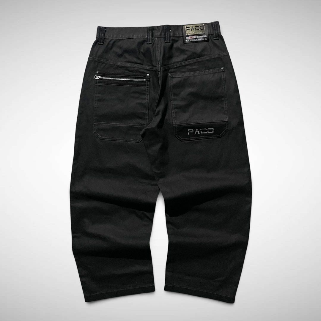 Y2k Paco Shiny (Category: Jeans) located in Quezon City. Submitted by mr.everythang (Listing ID 1464213704, Image 1). Description: Paco Sz 32 Length 40 Thigh 15 Hem 10 No Issue Excellent Condition (as new super crispy!).