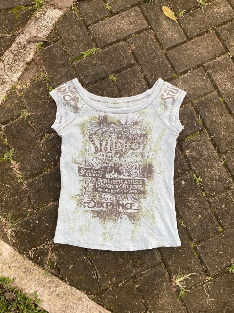 Y2k STUDIO WOMEN TOPS (Category: Shirts) located in Manila. Submitted by zzztine (Listing ID 1464236772, Image 1). Description: NO ISSUE.