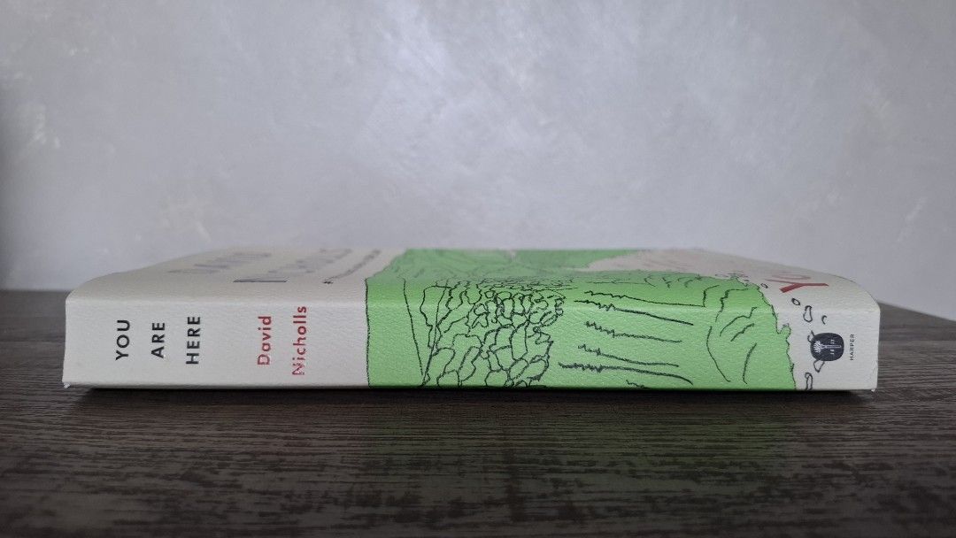 You Are Here by David Nicholls Novel (Category: Storybooks) located in Quezon City. Submitted by arkiv.ph (Listing ID 1464175989, Image 1). Description: "You Are Here" novel by David Nicholls - Deckle Edge Condition Details: - Pre-loved, well taken care of - No shelf wear, no foxing, no humid smell - Binding intact - Great next read for someone! MOP: Bank transfer to Metrobank or Maya 📩 Please DM me for more pictures/angles! Thank you! 📦 Packin