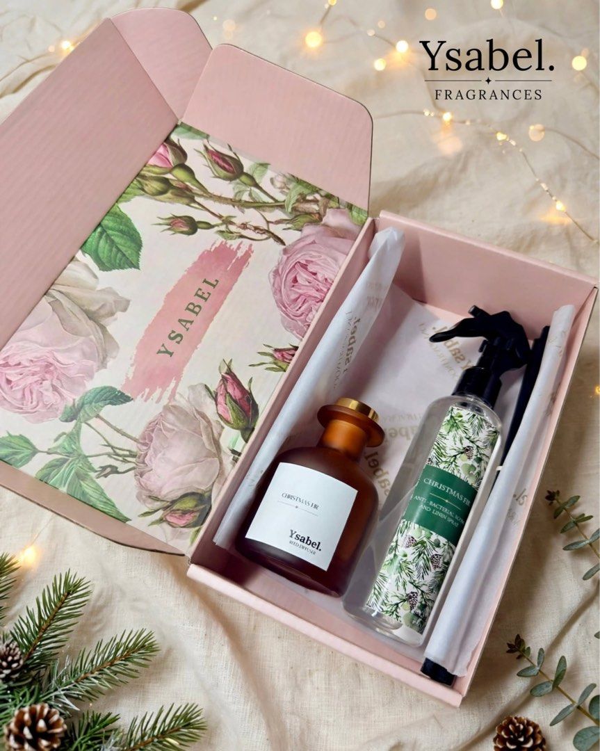 YSABEL FRAGRANCES GIFT SETS (Category: Home Fragrance) located in Marikina City. Submitted by thevelvetcat (Listing ID 1464152752, Image 1). Description: 🎁 YSABEL FRAGRANCES GIFT SETS ✨ Beautiful, fragrant, and gift-ready — perfect for Christmas, birthdays, thank-you gifts, corporate giveaways, or simply a thoughtful “just because” gift. 🤍 ALL GIFT SETS COME WITH A FREE BOX + PAPER BAG WITH RIBBON SET 1 — PREMIUM REED DIFFUSER 150ml with reeds 