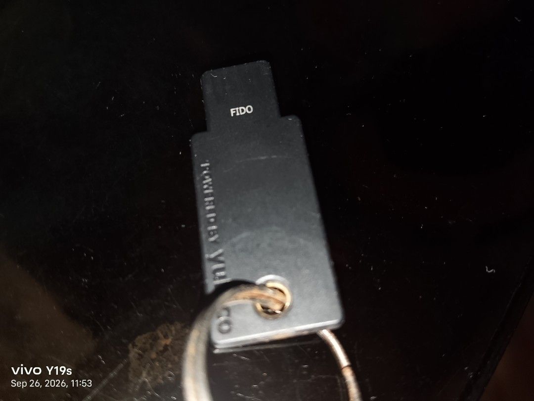 Yubikey for sale!!! (Category: Office & Business Technology) located in Caloocan City. Submitted by pinoyjackdaniels (Listing ID 1464179090, Image 3). Description: YubiKey = 700 pesos - Security Key C NFC by Yubico - Firmware version: 5.7.1 - FIDO L2 certified! - Fully-verified Yubikey via Yubico official website! (with picture as proof!) - 100% working! - walang kasamang lalagyan o case (mura na sa halagang 700 pesos!) Location: Windward Hills S
