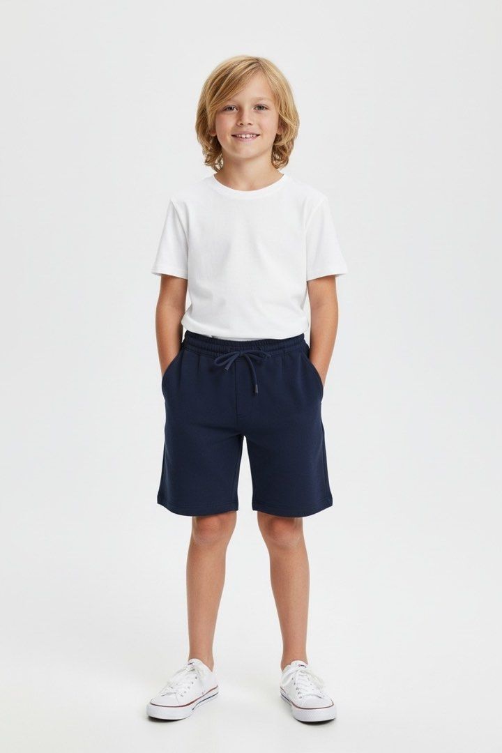Zara navy shorts (Category: Babies & Kids Fashion) located in Lipa City. Submitted by lifestyled (Listing ID 1464232374, Image 1). Description: Zara boys navy shorts Size 10 W- 11” L- 16” Color rate 8/10 💯 Authentic.