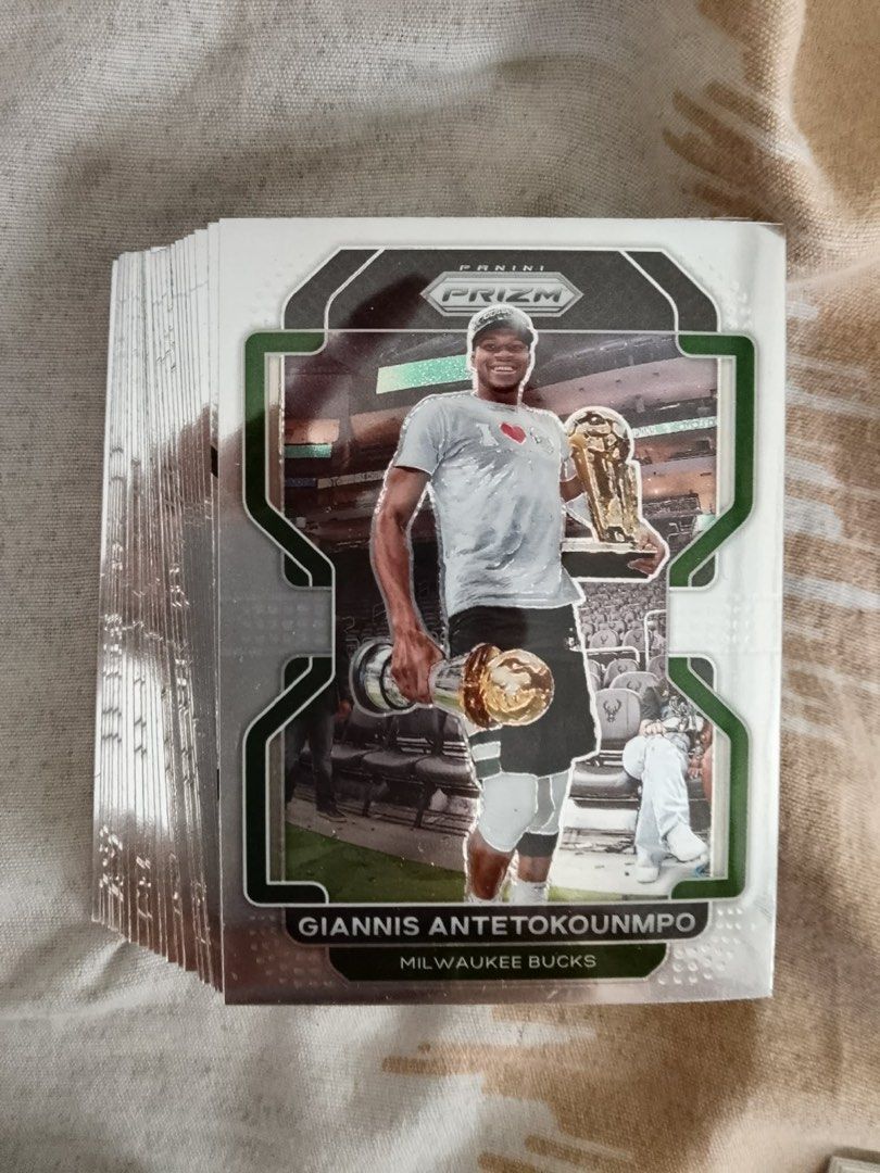 100pcs NBA Cards (Category: Raw Singles) located in Manila. Submitted by ally059 (Listing ID 1464395185, Image 3). Description: 100 pcs base cards for sale 500PESOS ONLY @5PESOS EACH CARD 28 pcs - Panini Prizm 21 pcs - Donruss 24-25 17 pcs - Donruss 21-22 16 pcs - Panini Mosaic 18 pcs - Various Cards Cards are located in Pasig Shipping should be shouldered by the buyer Lalamove/Grab/J&T Can do meetups in Megamall, Robinsons Galleria or EDSA Shang