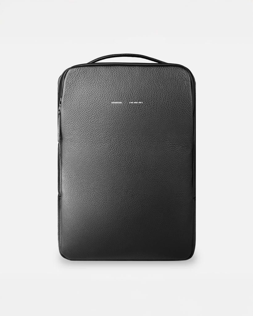 150 Daypack by GRAMS28 (Category: Luxury Bags & Wallets) located in Manila. Submitted by gargonate (Listing ID 1464493536, Image 1). Description: 150 Daypack A slim yet practical backpack ideal for work. From the office to the road, this bag is always business-ready. - Sleek black leather backpack - Dedicated laptop sleeve - Multiple organizer pockets inside - Side passport pocket - Strap to slide onto luggage handles - Great for work or travel P