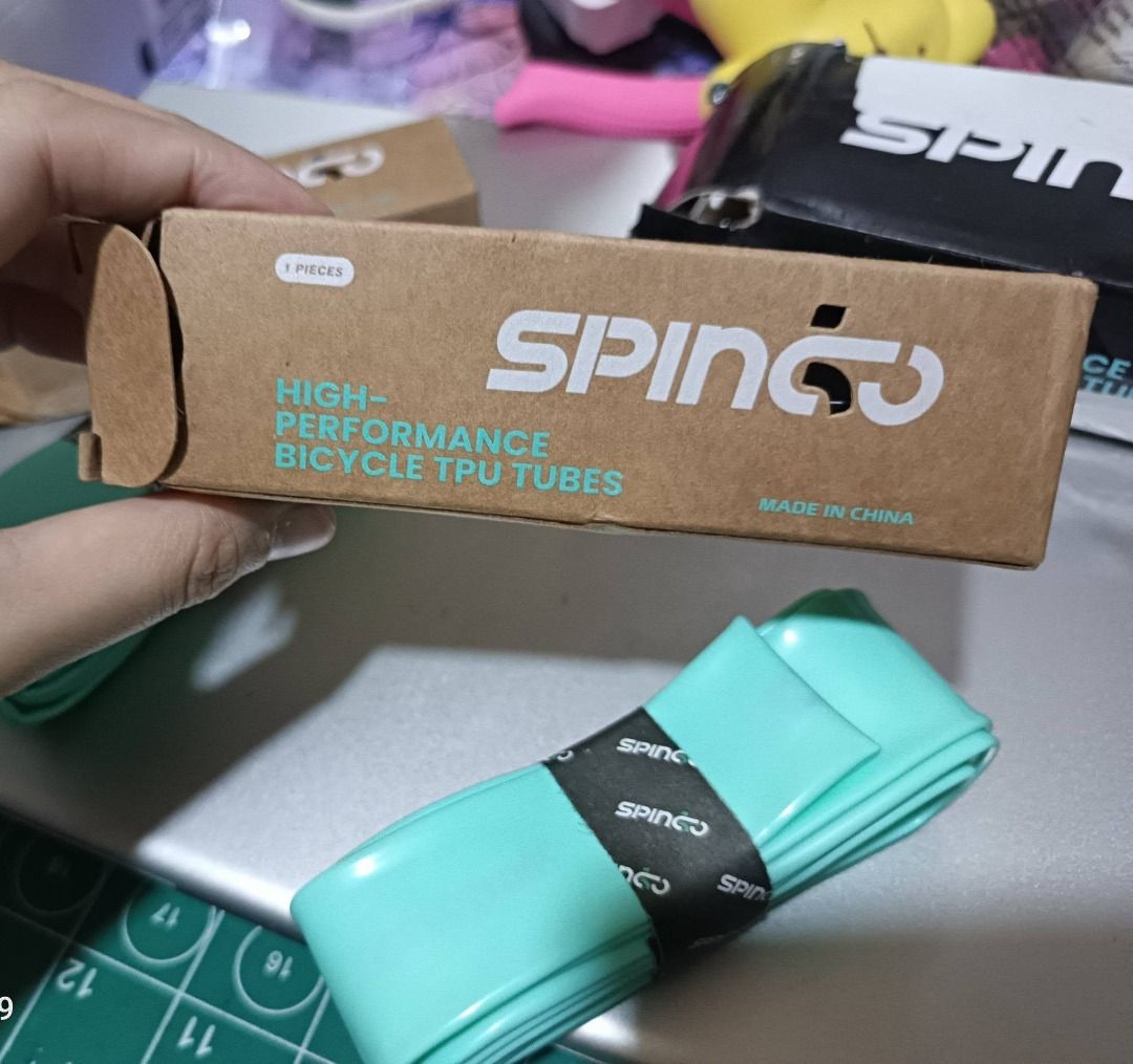2pcs SpinGo High Performance Bicycle Tubes 48mm 28inches (Category: Bicycles) located in Caloocan City. Submitted by wjsixteen (Listing ID 1464388904, Image 3). Description: 2pcs SpinGo High Performance Bicycle Tubes 48mm 28inches.