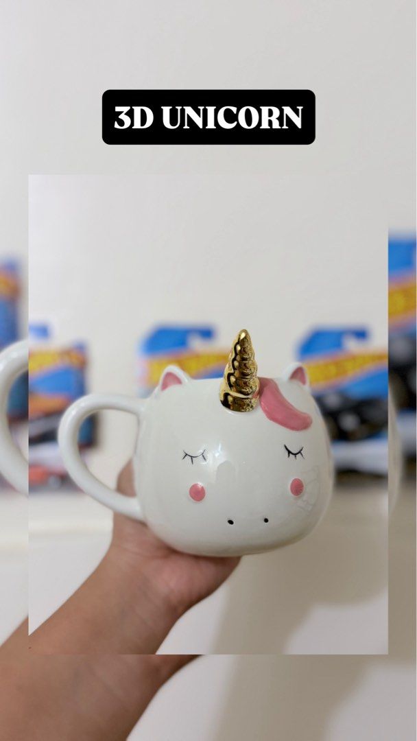 3D Unicorn Ceramic Mug (Category: Looking For) located in Manila. Submitted by mytypeofcup (Listing ID 1464385438, Image 1). Description: .