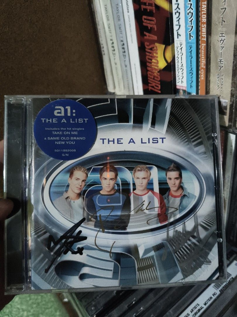 A1- THE A LIST (SIGNED) (Category: CDs & DVDs) located in Manila. Submitted by musiccdshopnew (Listing ID 1464498800, Image 1). Description: .