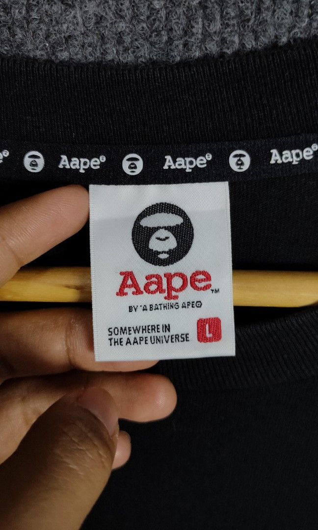 Aape (Category: Tshirts & Polo Shirts ) located in Bolinao. Submitted by tokiya. (Listing ID 1464408084, Image 3). Description: Aape Size Large-XL 24x30 9/10 color.