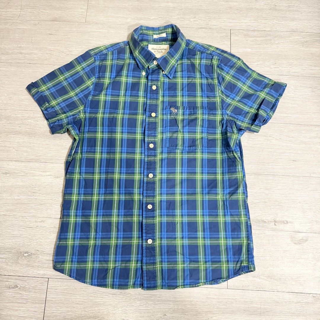 Abercrombie & Fitch Checkered Button Down Polo (Category: Formal Shirts) located in Manila. Submitted by destashedmnl (Listing ID 1464522930, Image 1). Description: 💫 FREE SHIPPING WITHIN METRO MANILA 💫 (₱500 & up worth of purchase via J&T) ✨ Size: M-L ✨ Measurement: W- 21.5" L- 28.5" 🩶 Message me for more info/photos. 😊 🩶 MOP: BDO/BPI/GCASH/GOTYME 🩶 MOD: -Lalamove (Same Day Delivery: Metro Manila and nearby provinces) -J&T ; starts at ₱50 