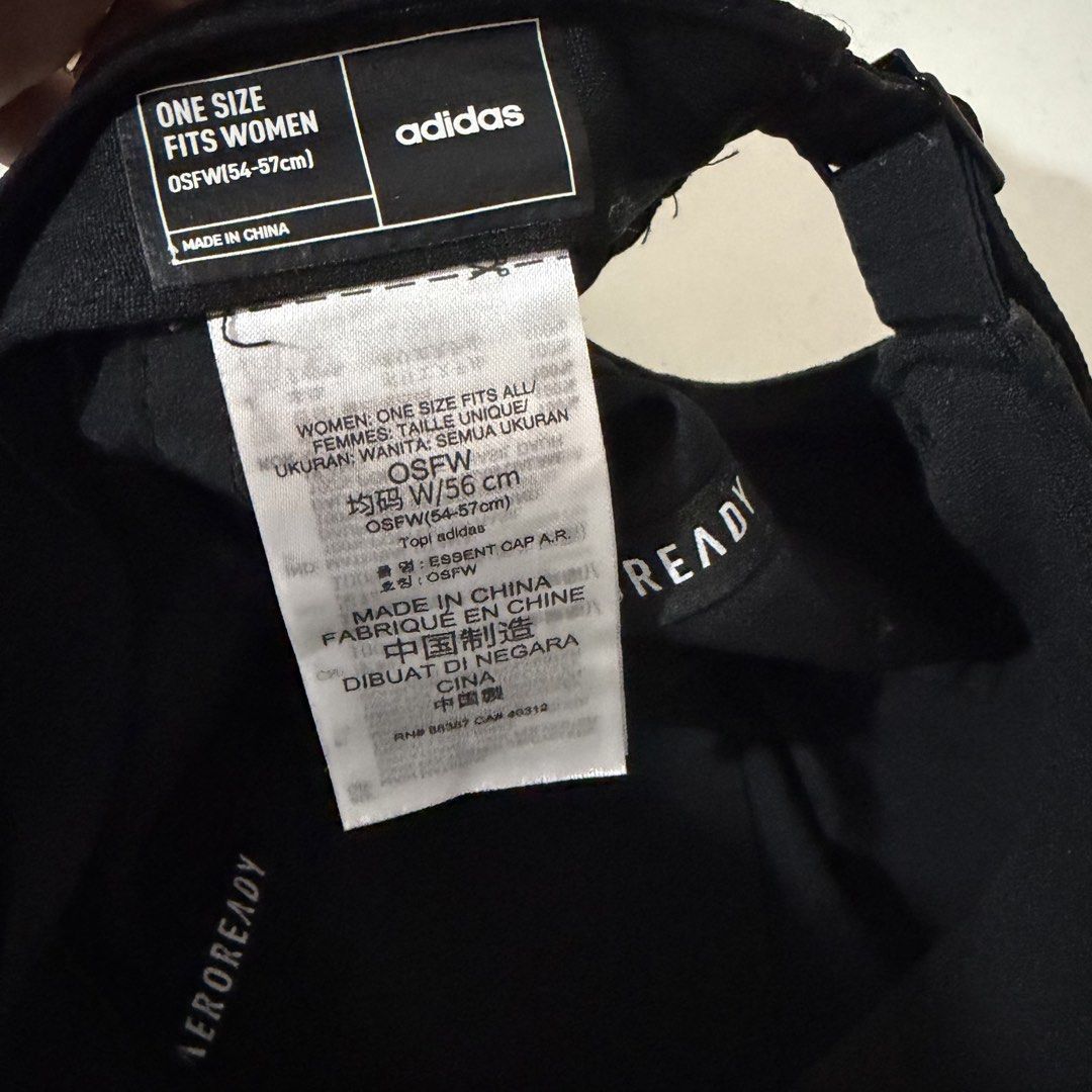 Adidas Aeroready Cap (Category: Caps & Hats) located in Lucena. Submitted by minimal_decluttering (Listing ID 1464511991, Image 3). Description: Onhand Not used but unsealed na since hndi siya nailagay sa storage. .