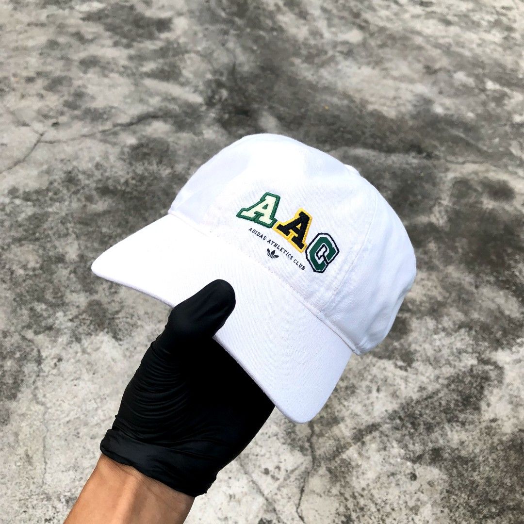 Adidas Athletics Club Snapback Cap (Category: Caps & Hats) located in General Santos City (Dadiangas). Submitted by blayzestuff (Listing ID 1464449841, Image 2). Description: Adult Size: Adjustable 📌 Manage your expectations: All items are either thrifted or brand new. Colors may vary due to photography lighting. ⚠️ Important Reminders: • First-payment basis only (secure your order by paying in advance). • No cancellation. • No refund or exchang