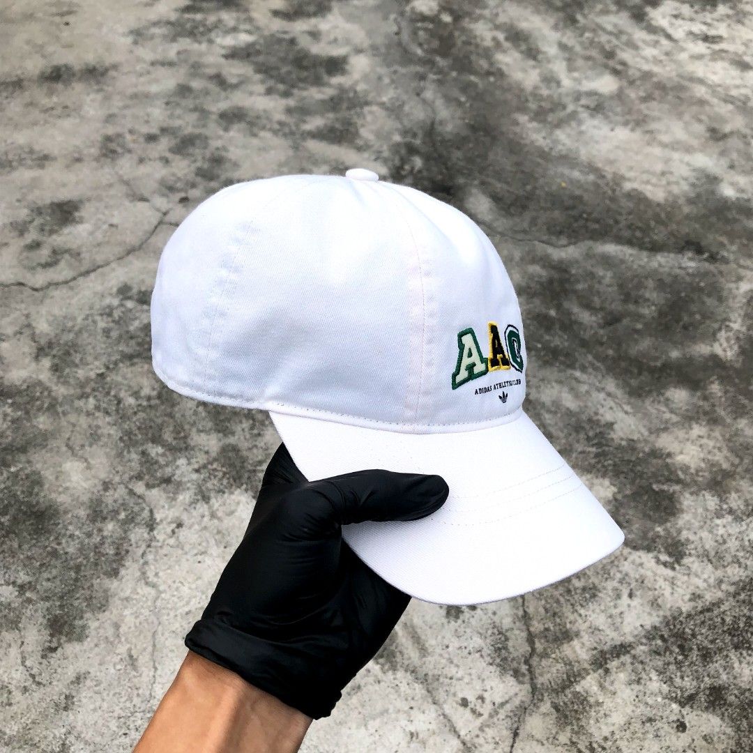 Adidas Athletics Club Snapback Cap (Category: Caps & Hats) located in General Santos City (Dadiangas). Submitted by blayzestuff (Listing ID 1464449841, Image 3). Description: Adult Size: Adjustable 📌 Manage your expectations: All items are either thrifted or brand new. Colors may vary due to photography lighting. ⚠️ Important Reminders: • First-payment basis only (secure your order by paying in advance). • No cancellation. • No refund or exchang