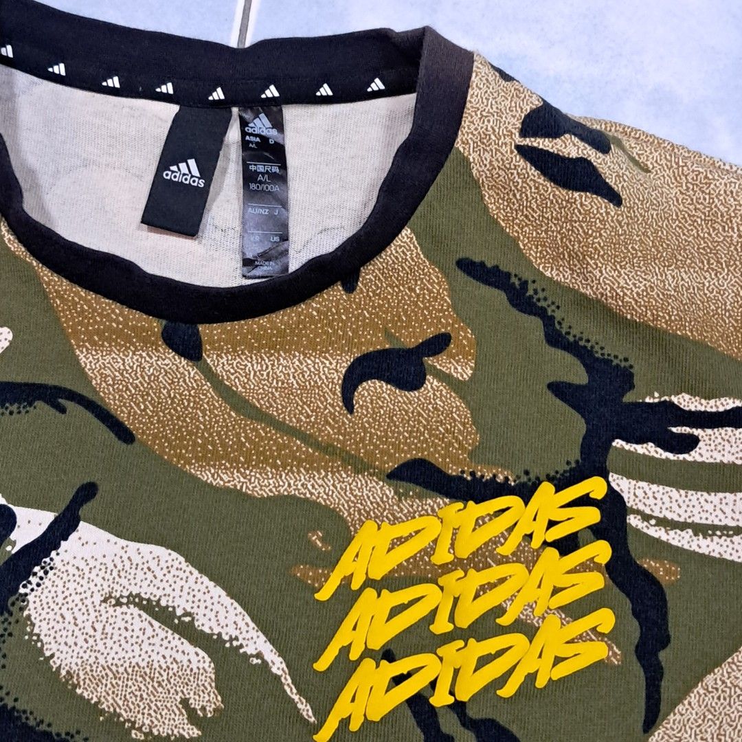 Adidas Camo Design Shirt (Category: Tshirts & Polo Shirts ) located in Davao. Submitted by koroouu (Listing ID 1464468557, Image 2). Description: .