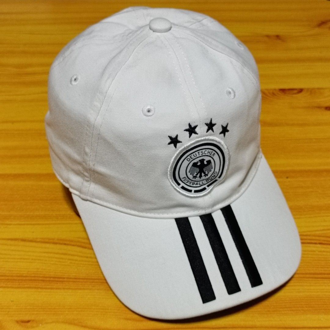 Adidas DFB 3 Stripes Cap (Category: Caps & Hats) located in Maramag. Submitted by thrifty777 (Listing ID 1464550471, Image 1). Description: Authentic Adidas Brand New Condition Location Maramag Bukidnon.